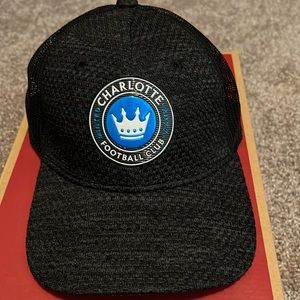 Great condition used Charlotte FC hat. SZ Med/L Flex fit